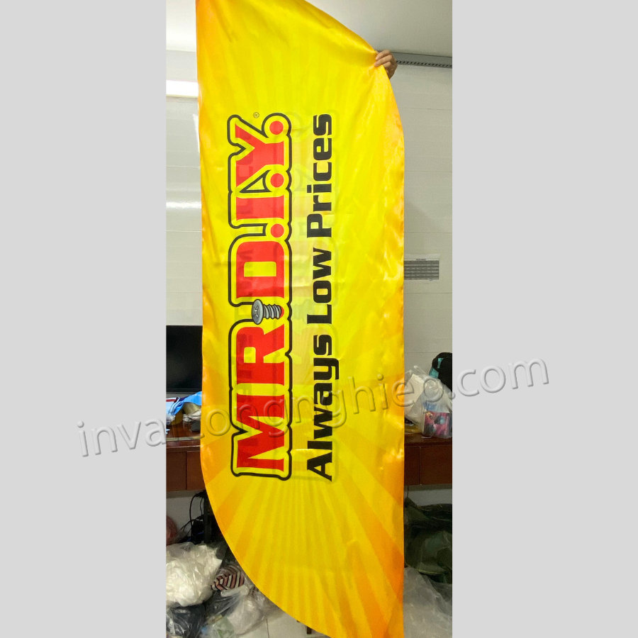 in chuyển nhiệt băng rôn, cờ phướn, phông nền